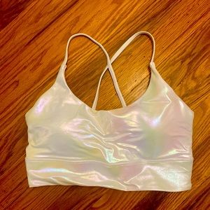 ZYIA White Unicorn Luxe Bra
